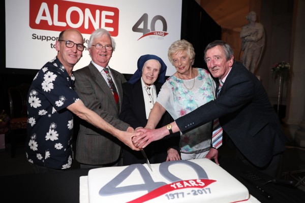 Repro Free: Dublin, 24th May 2017. ALONE, the charity that supports older people to age at home, celebrated its 40th anniversary at an event hosted by the Lord Mayor of Dublin Brendan Carr in City Hall, Dublin, on Tuesday evening. Picture Jason Clarke