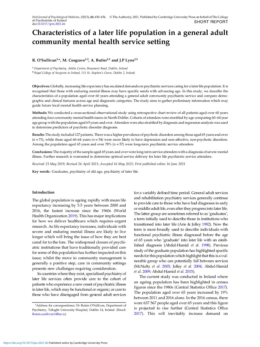 characteristics-of-a-later-life-population-in-a-general-adult-community-mental-health-service-setting document cover