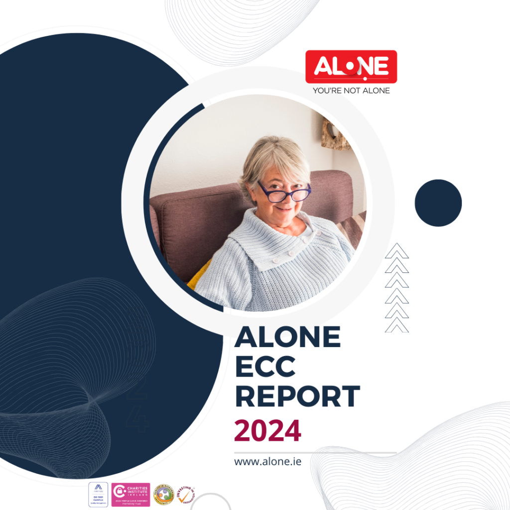 ALONE’s ECC data for 2024 shows increasing level of need   among older people whose voice is less heard 