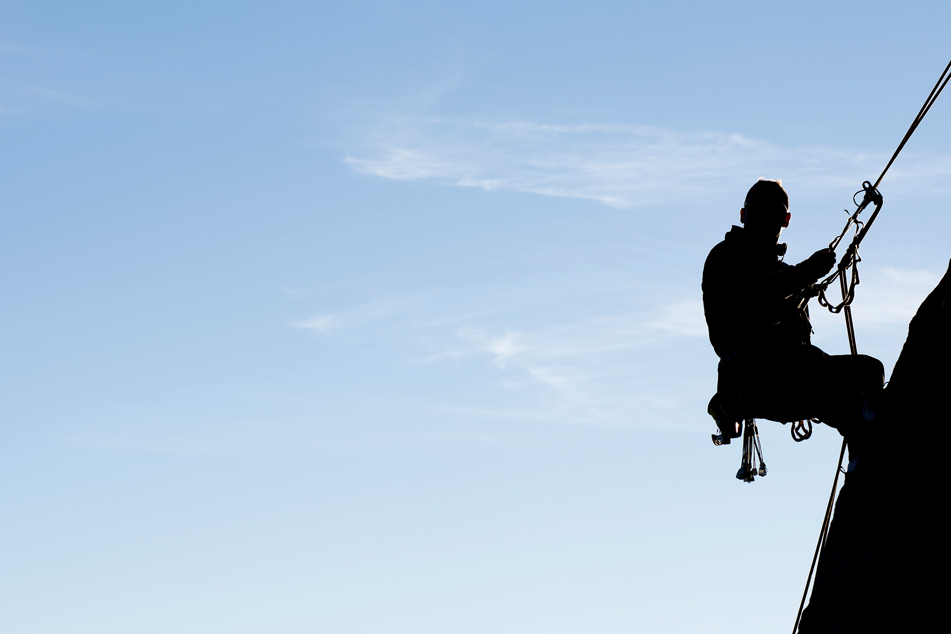 Abseil for ALONE