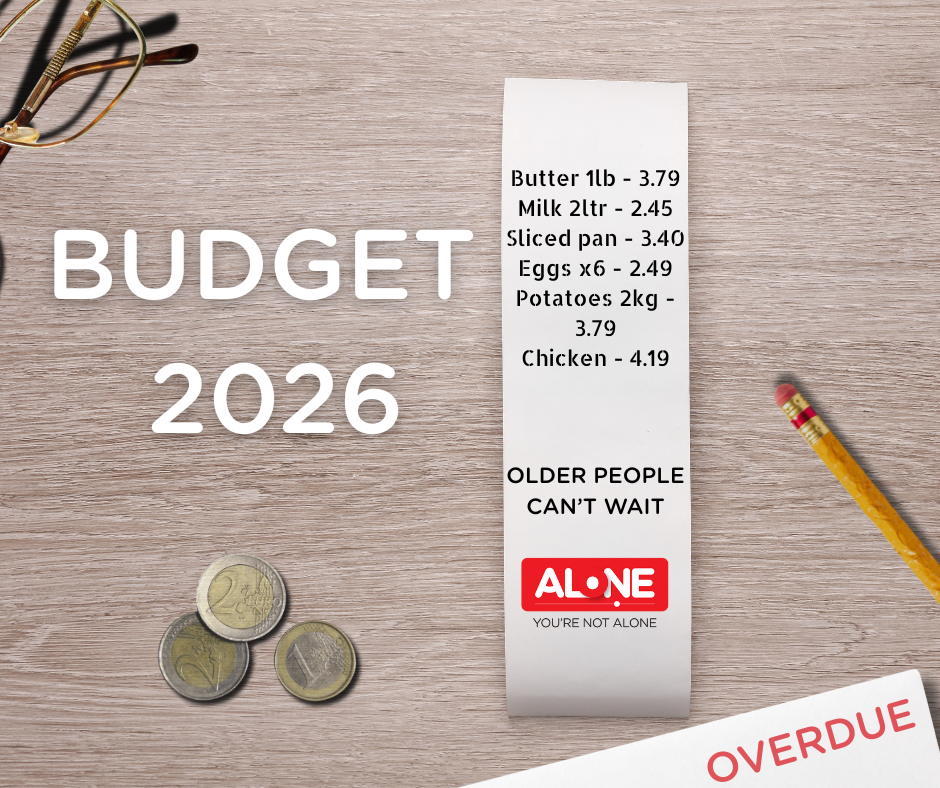ALONE’s Annual Cost of Living Survey Shows Older People Can't Wait for Support