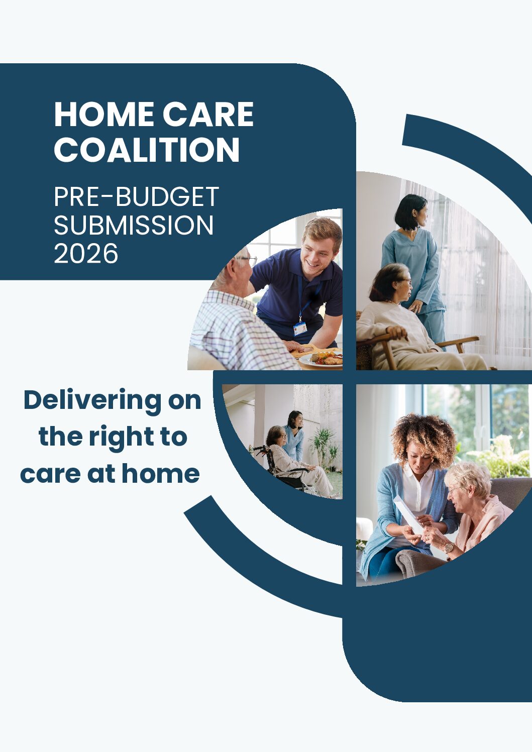 Home Care Coalition - Pre-Budget Submission 2026 final document cover