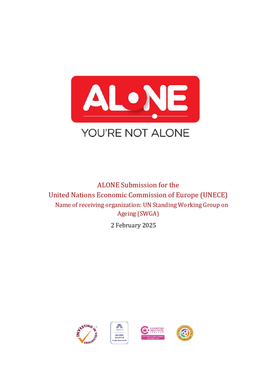 25.07.29_ALONE_UNECE_Policy_Submission document cover