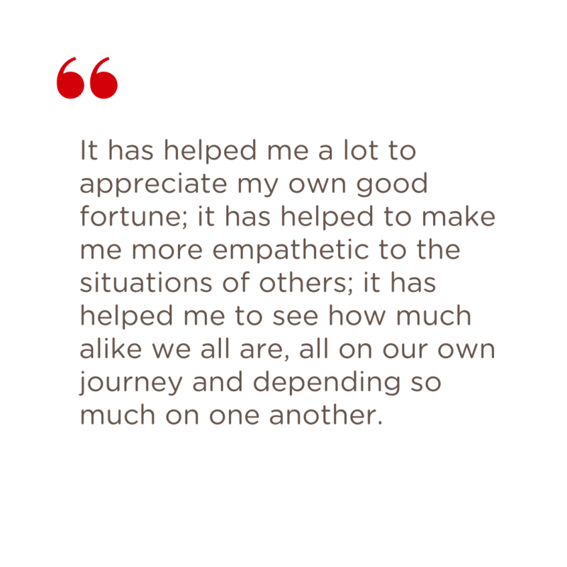 VOLUNTEER TESTIMONIALS (3) VOLUNTEER TESTIMONIALS (3)