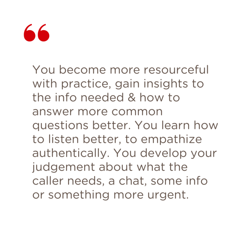 VOLUNTEER TESTIMONIALS (7) VOLUNTEER TESTIMONIALS (7)