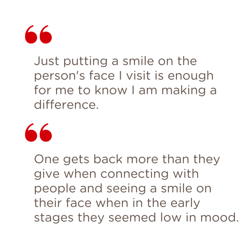 VOLUNTEER TESTIMONIALS VOLUNTEER TESTIMONIALS