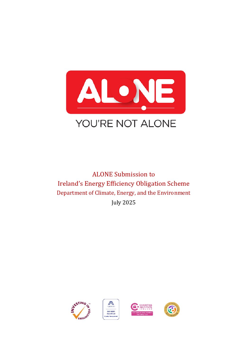 25.12.05 DECC Consultation Energy Efficiency Submission document cover