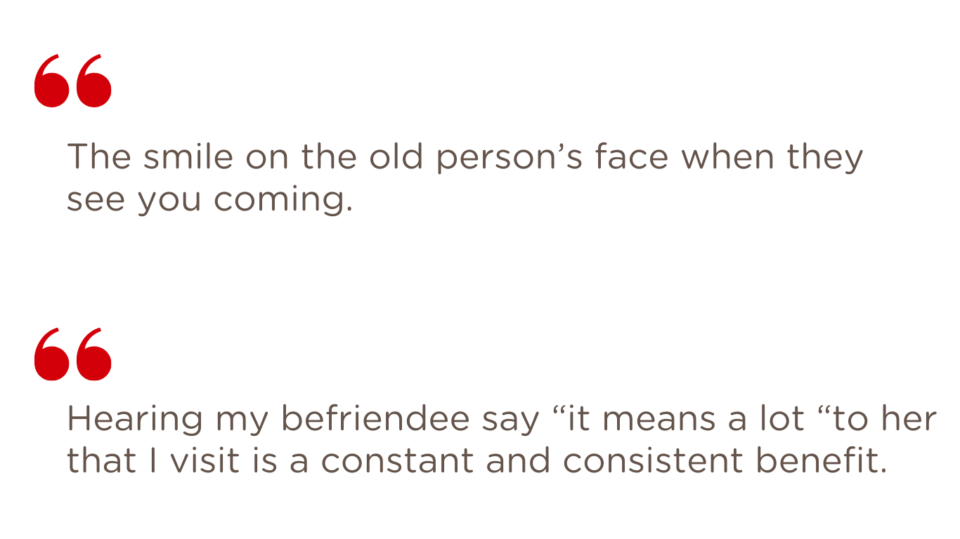 VOLUNTEER TESTIMONIALS