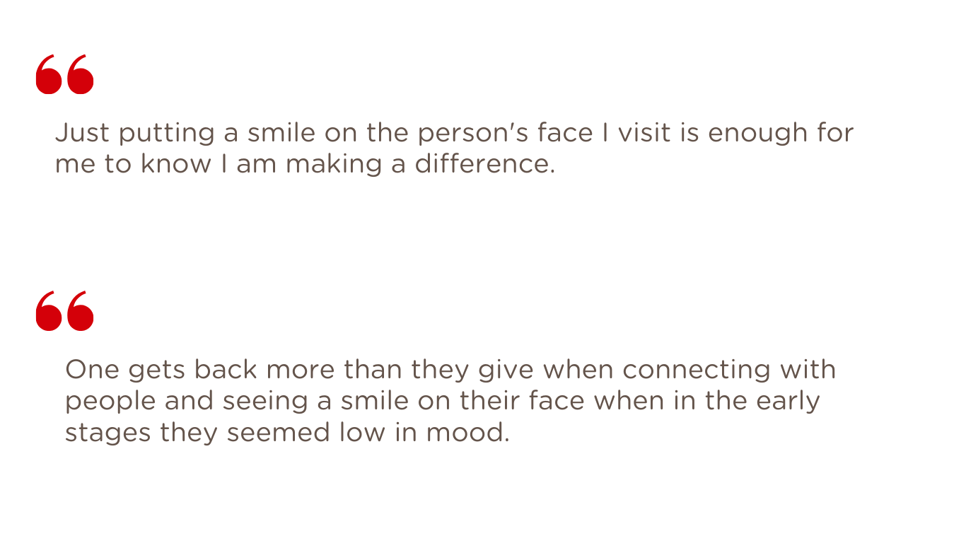 VOLUNTEER TESTIMONIALS (Website)