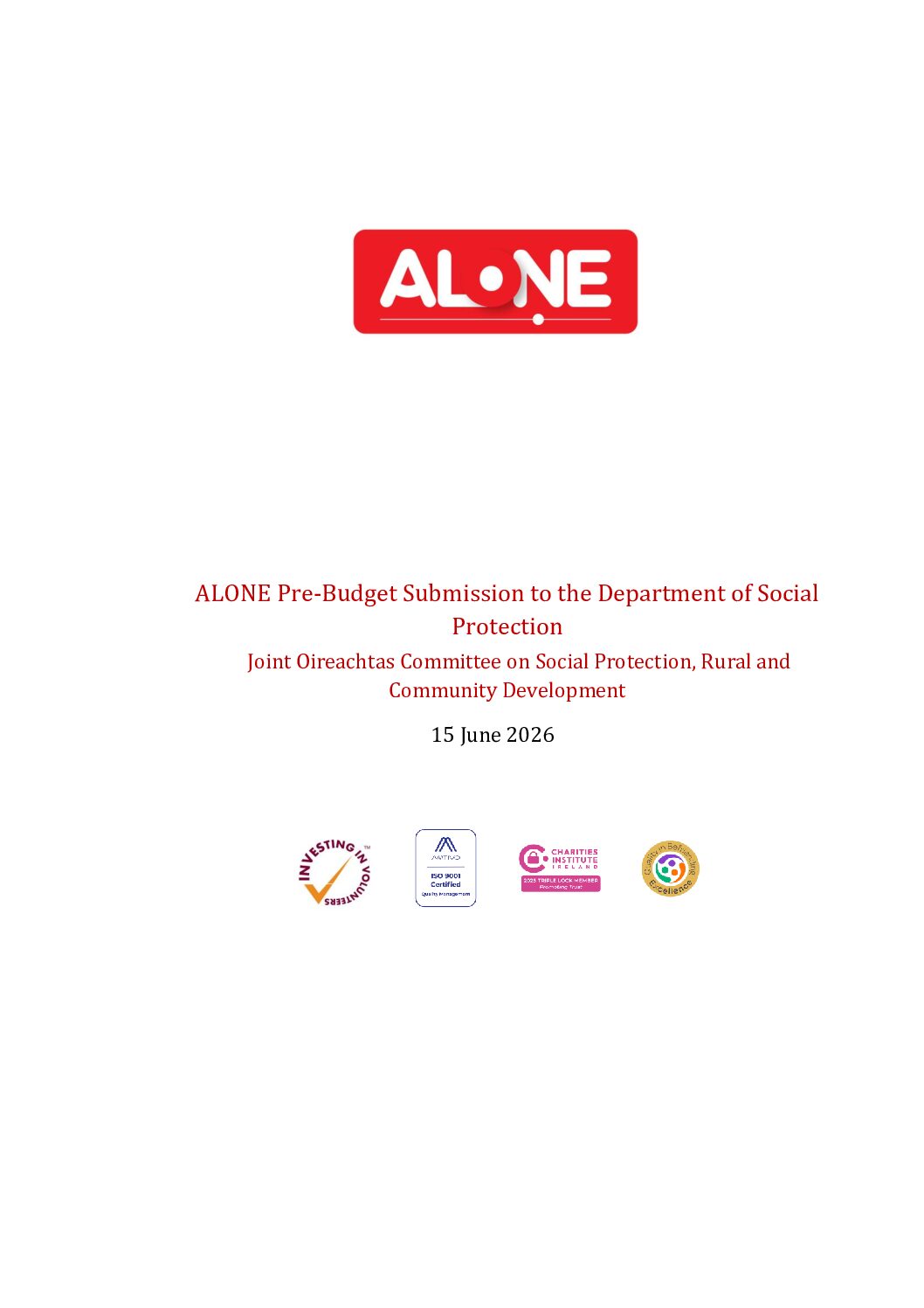 26.06.11_ALONE_Submission_JOC_Social_Protection document cover